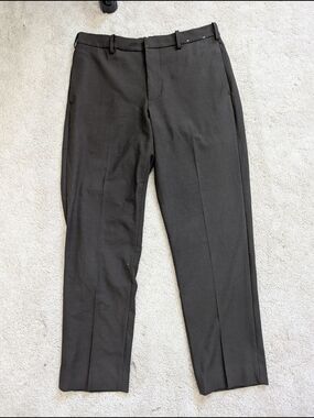 Uniqlo Men's Brown Smart Ankle Pants